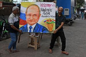 Putin besucht derzeit das langjährige Partnerland Indien.
