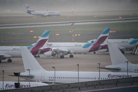 Eine Eurowings-Maschine musste in Bilbao zwischenlanden. (Symbolbild)