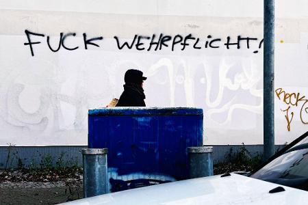 Protest gegen die Wehrpflicht