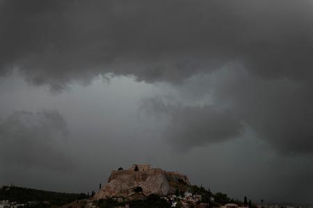 Griechenland hat mit starkem Wind und Regen zu kämpfen. (Archivbild)