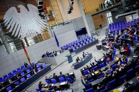 Im Plenum des Bundestags wird debattiert - und entschieden. (Archivfoto)