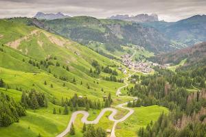  Pass-Porträt Passo Pordoi