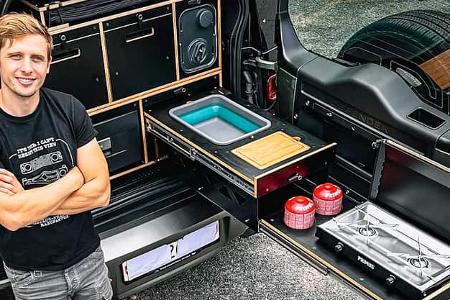 Defender, Geländewagen, Ausbau, Mikrocamper, Module