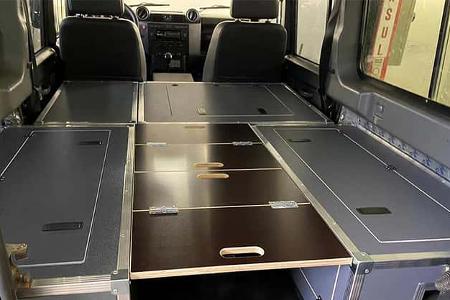 Defender, Geländewagen, Ausbau, Mikrocamper, Module