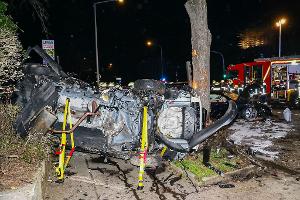 Bei dem Unfall starben zwei unbeteiligte Frauen. (Archivbild)