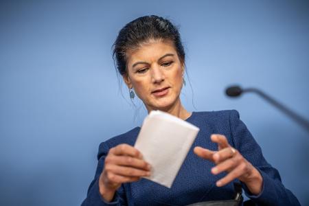 Wagenknecht hat sich entschieden, sich aus der ersten Reihe zurückzuziehen. (Archivbild)
