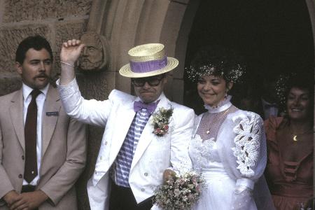 Elton John und Renate Blauel