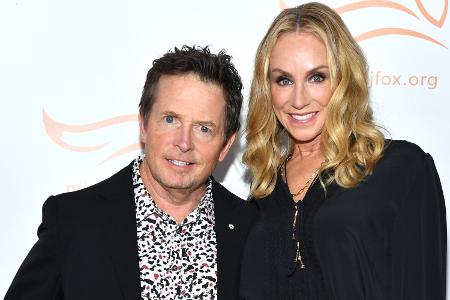 Michael J. Fox und Tracy Pollan