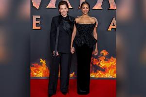 Sigourney Weaver und Zoe Saldaña: Eleganter Premieren-Auftritt