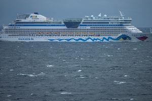 Das Kreuzfahrtschiff "Aidadiva" befindet sich derzeit auf Weltreise. (Archivbild) 