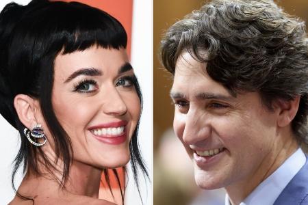 Katy Perry und Justin Trudeau: Wange an Wange auf Instagram