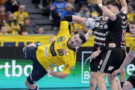 Handball: Löwen besiegen Erlangen