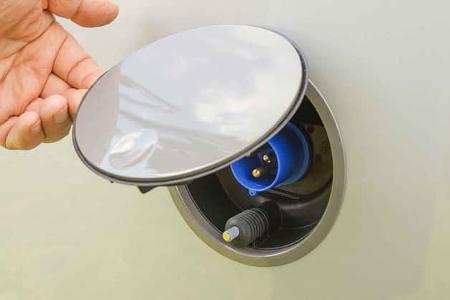 Steckdose, Hymer B-MC T 680, Wohnmobil, Camping, Premium, Urlaub