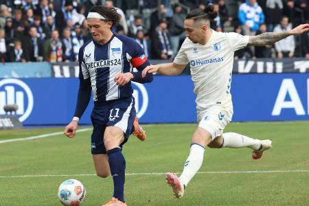 Serie gerissen: Hertha patzt gegen Magdeburg