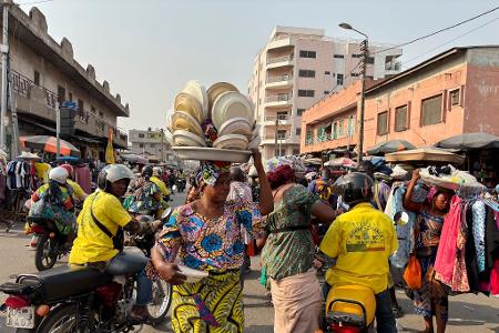 Die Kunde vom Putschversuch platzte in den Alltag in der Stadt Cotonou. (Archivbild)