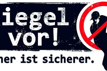 Riegel vor!