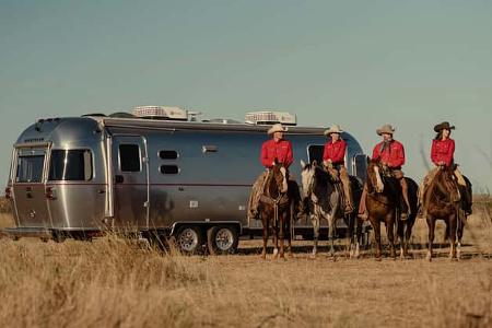 Airstream Stetson + 6666 Special Edition, Wohnwagen, Kooperation, USA, Cowboy, Ranch