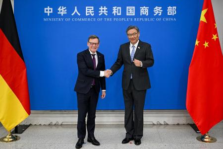 Chinas Handelsminister Wang verhandelte auch in den Zollgesprächen mit den USA mit. 