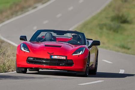 Corvette C7 Cabrio, Cockpit