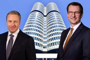 BMW Vierzylinder Hochhaus München Zentrale