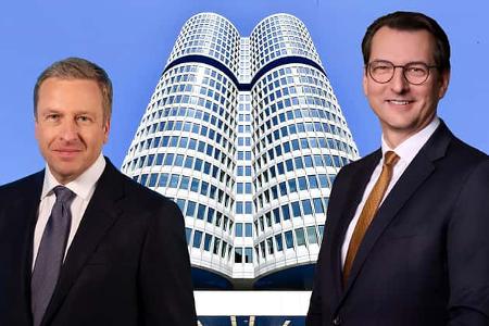 BMW Vierzylinder Hochhaus München Zentrale