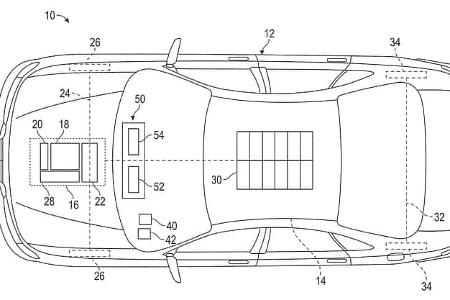General Motors Patent Ventiltrieb 2-Takt-Verbrennungsmotor