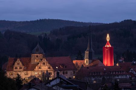 Schlitzer Weihnachtskerze