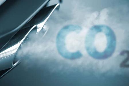 CO2 Abgas Auspuff