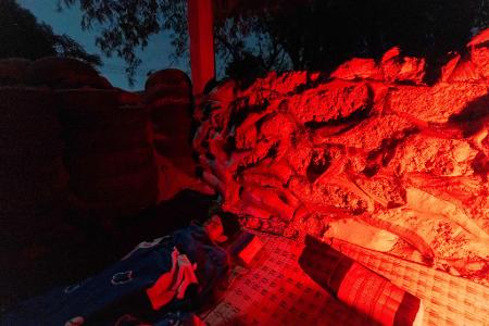 Viele Anwohner der Grenzregion haben sich auf den Weg gemacht. 