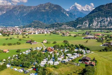 Campingplatz Hobby 3, Unterseen - Interlaken, Berner Oberland, Lazy Rancho, Schweiz, Adults Only Campingplatz