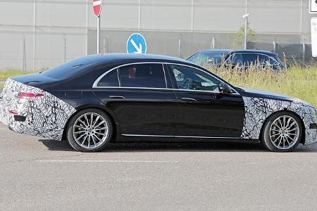 Mercedes S-Klasse Facelift Erlkönig