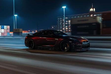 Sportwagen ohne Licht