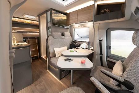 Dethleffs Globebus Performance 4x4 T16, Wohnmobil, Teilintegrierter, Innenraum