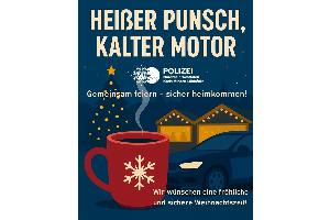 Die Verkehrsexperten der Polizei wollen auf den Weihnachtsmärkten mit den Bürgerinnen und Bürgern ins Gespräch kommen. Foto: Polizei Minden-Lübbecke
