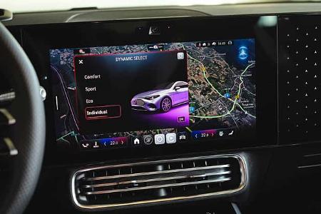 Mercedes CLA, Display