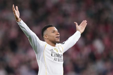 Mbappé im Real-Kader für Spiel gegen City