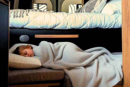 Extrabett, Kinderbett, Zusatzbett, Kind