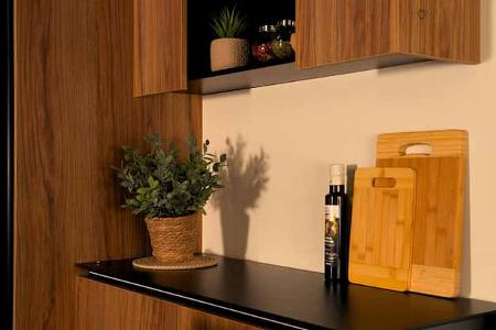 Küchenzeile, geschlossen, Sideboard