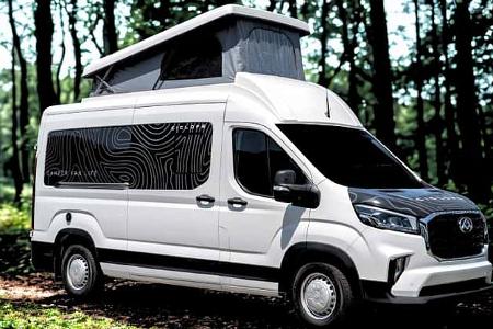 Aufstelldach-Camper, Ciclope Mencia 420e, Maxus