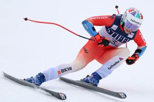 Abfahrtstraining: Olympiasiegerin Gisin stürzt schwer