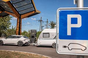 Elektro-Camping Parkplatz fŸr E-Camper