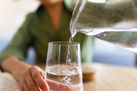 Wasser statt Alkohol