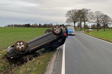Unfallstelle an der Bargholzstraße