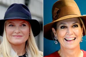 Royaler Hut-Trend: Máxima und Mette-Marit machen's vor