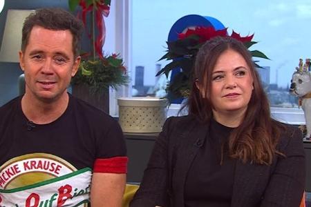 Lorenz Büffel und Ehefrau Emily Gierten