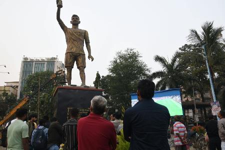 XXL-Ehrung: Indien baut Messi eine 20-Meter-Statue