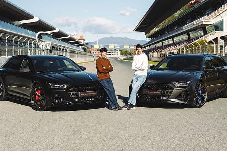 Audi RS6 Alex und Marc Marquez