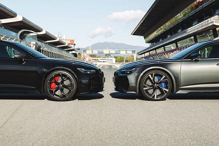 Audi RS6 Alex und Marc Marquez