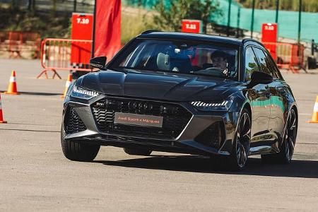 Audi RS6 Alex und Marc Marquez