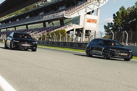 Audi RS6 Alex und Marc Marquez